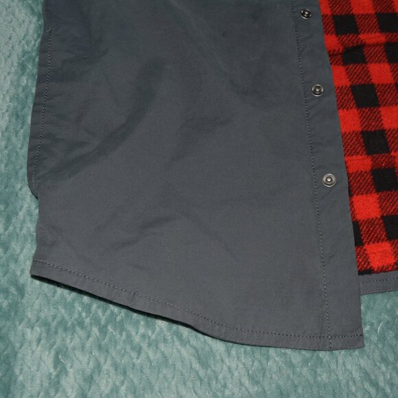 Eddie Bauer | Gray Outdoor Flannel Lined Jacket - Picture 6 of 7
